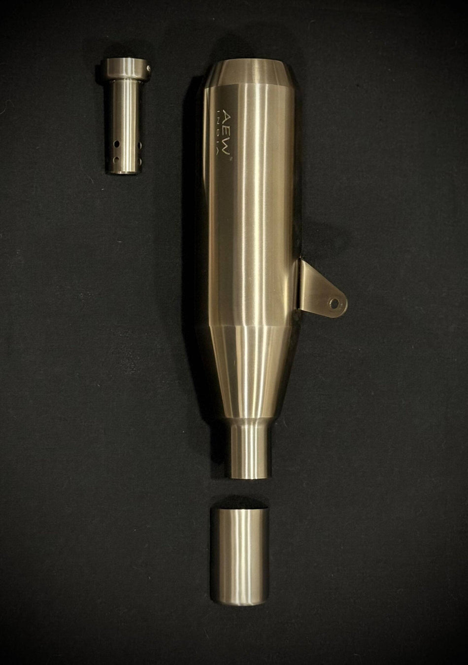 AEW EDGE EXHAUST & MID PIPE WITH CAT FOR BEAR 650