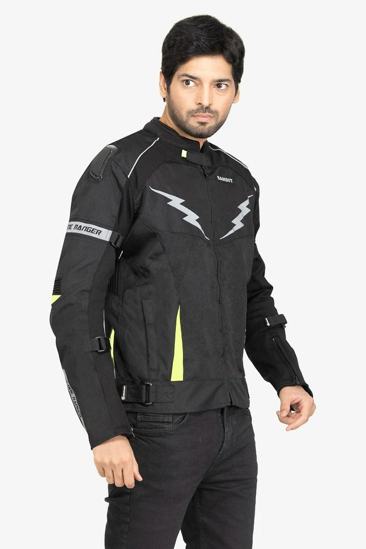 Bandit Green Jacket (with Aerodynamic Hump)