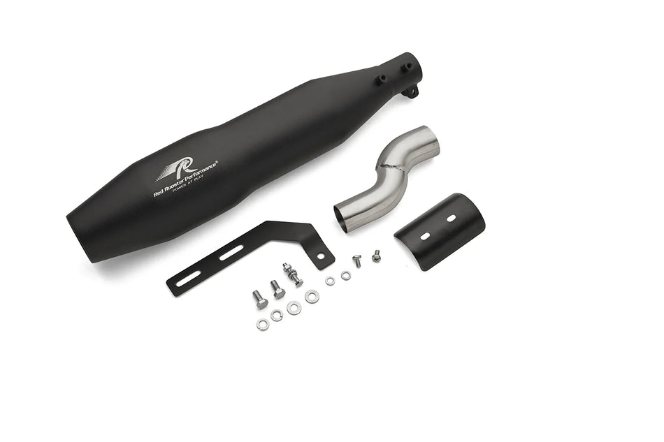 Red Rooster Exhaust Blaze -Black For Triumph Speed 400