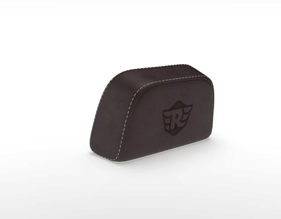 Brown Passenger Backrest Pad For Royal Enfield New Bullet 350