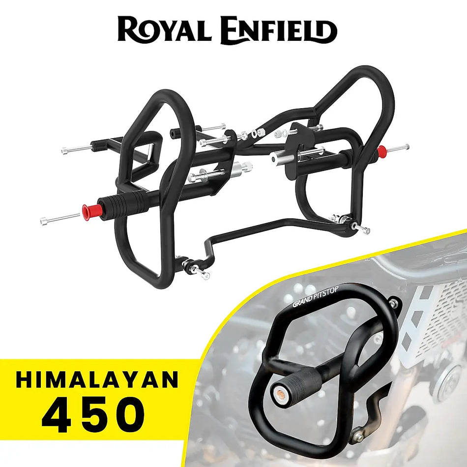 CRASH GUARD (PAIR) for Himalayan 450 -BLACK
