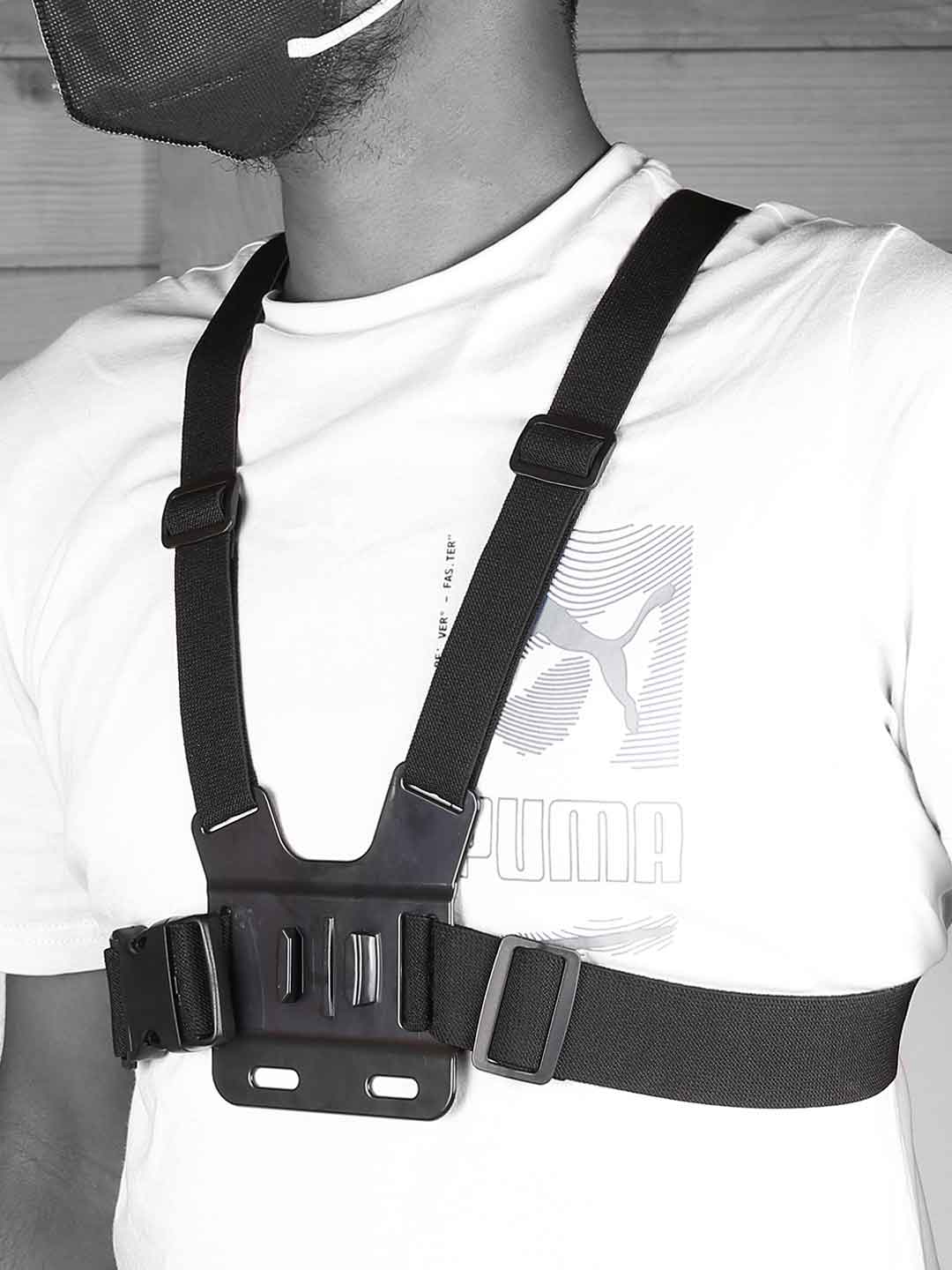 Camera Chest Protector ACTION CAMERA CHEST STRAP – Moto Marvels