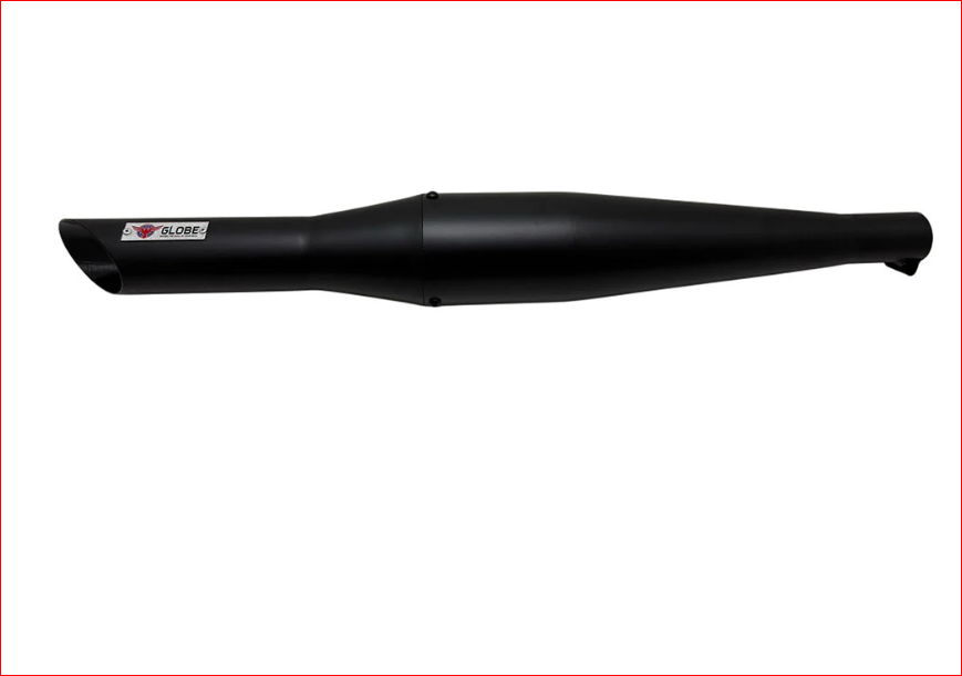 Flare Shot Black Exhaust With DB Killer For Classic 350 Reborn , Meteor 350 & Standard 350 Reborn