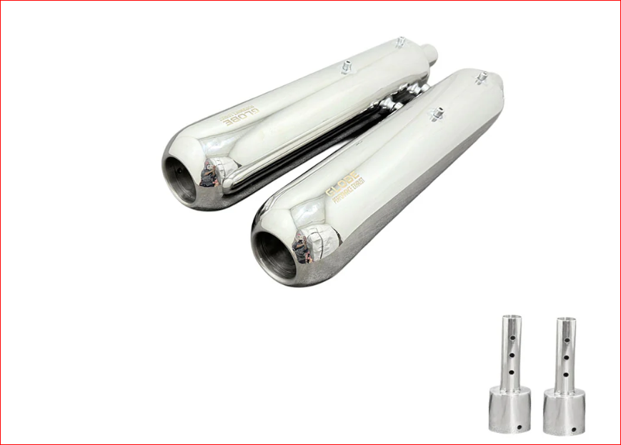 Replica Exhaust For Super Meteor 650 Stainless Steel With DB Killer