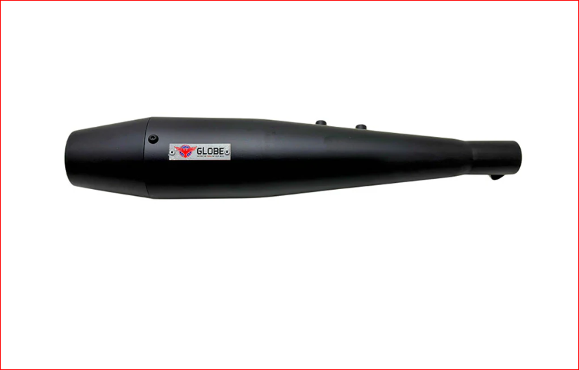 Flare Shot Black Exhaust With DB Killer For Classic 350 , Standard 350 , Electra 350