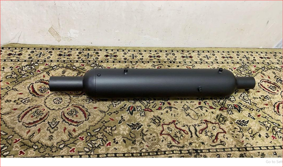 Replica Black Exhaust For Classic 350 Reborn ,Standard 350 Reborn , Meteor 350