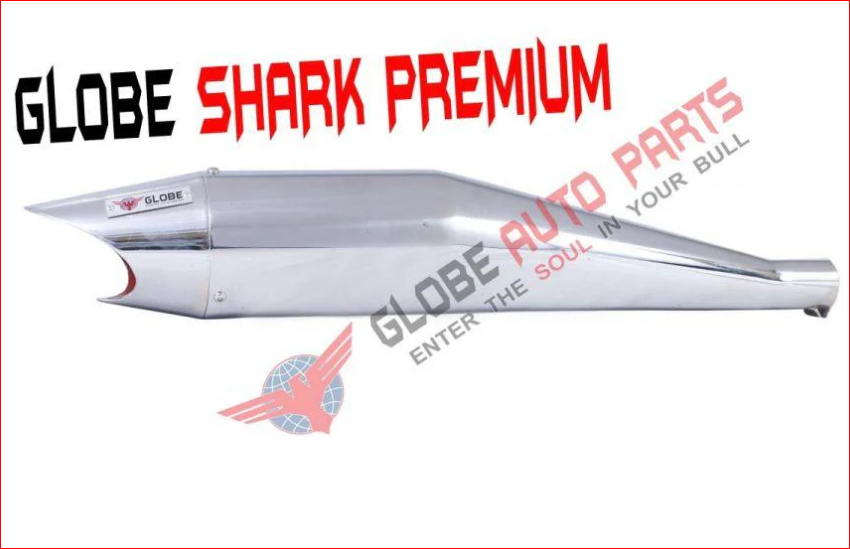Shark Premium Silencer For Classic 350 , Standard 350 , Electra 350/500 R.E
