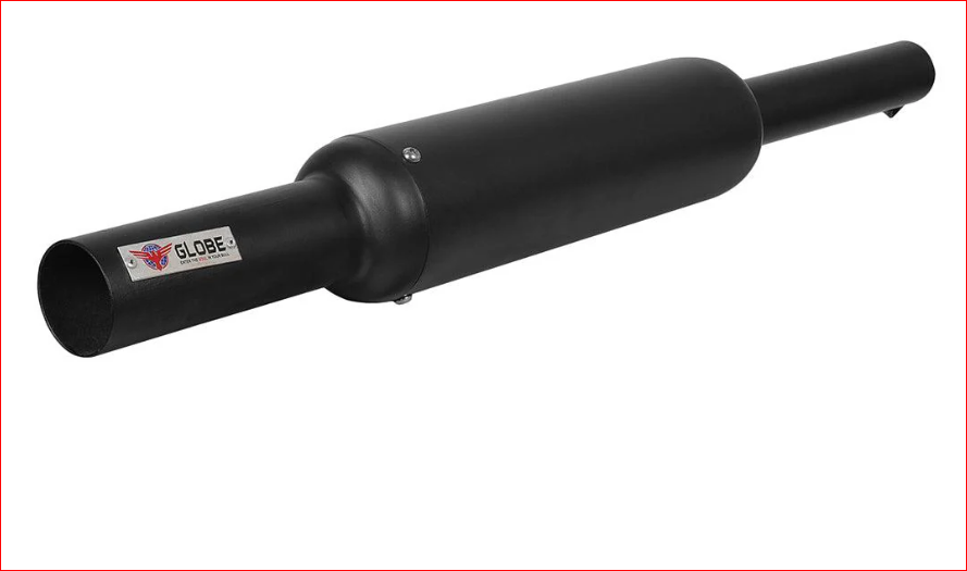 Short Bottle Black Ceramic Wool Silencer For R.E Classic 350/500 , Standard ,Electra