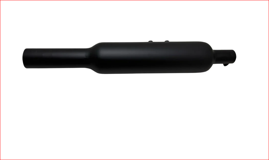 Mini Punjab Black Exhaust For Classic 350 Reborn , Meteor 350 & Standard 350 Reborn