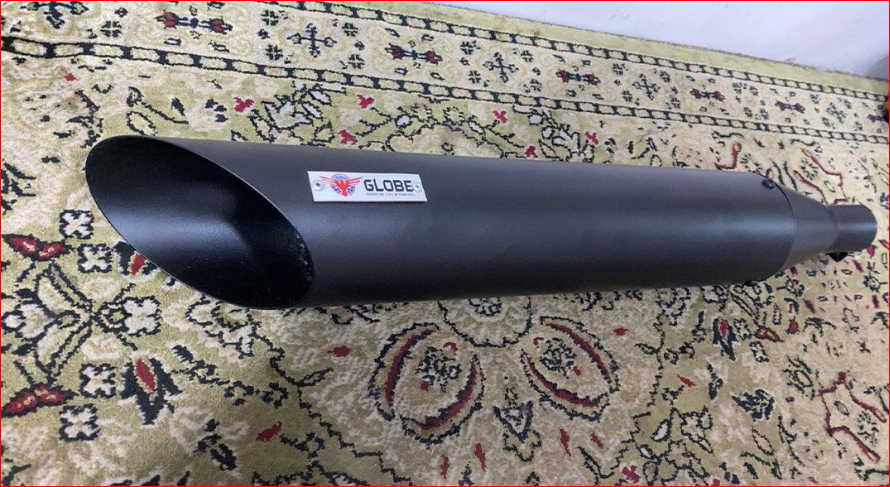 Sportster Silencer Black For R.E All Models