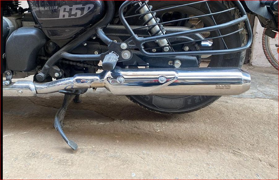 Best Exhaust For Super Meteor 650 Street Jet Premium SS 304