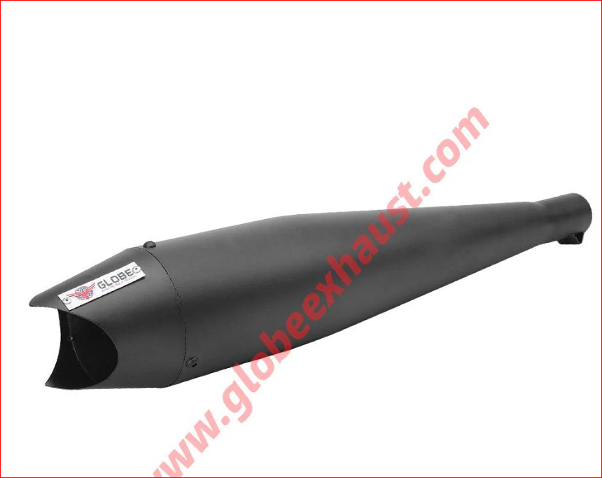 Shark Matt Black Silencer For R.E Classic 350/500, BS3/BS4/BS6