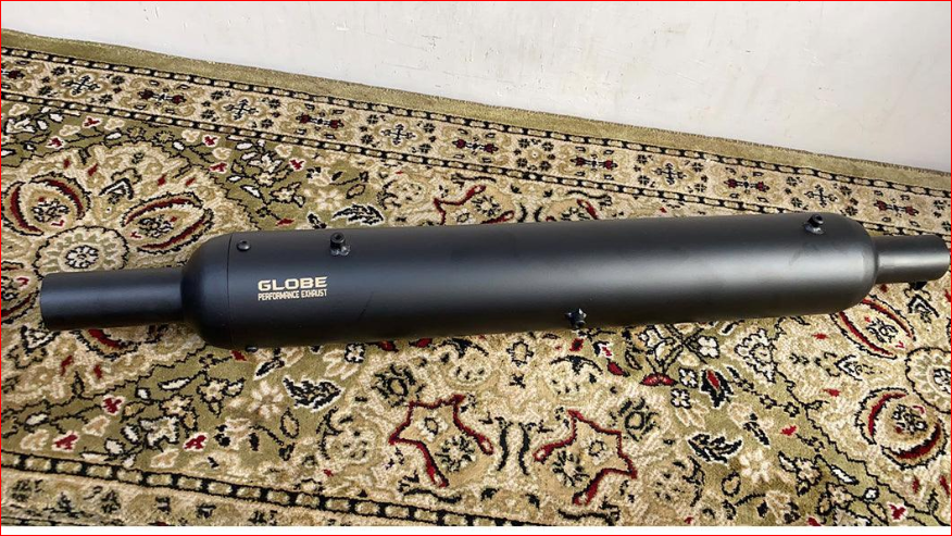 Replica Stainless Steel Matt Black Silencer For R.E Classic | Standard | Electra SS 304 Grade