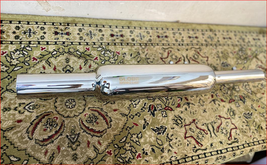 Short Bottle Ceramic Wool Stainless Steel Silencer For Classic , Standard , Electra 350 R.E