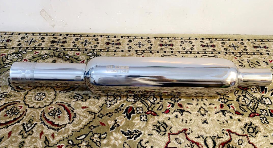 Mini Punjab Stainless Steel Silencer Polished For Classic Reborn , Meteor , Standard Reborn For R.E