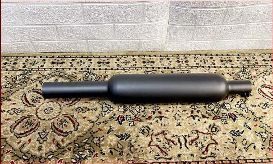 Indori Black Silencer For Classic 350 Reborn 3 Filters Inside It