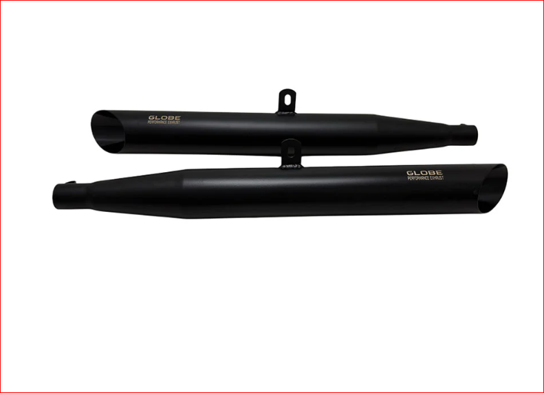 Globe Slasher Exhaust For Jawa & Yezdi 650 2 Pieces In Box