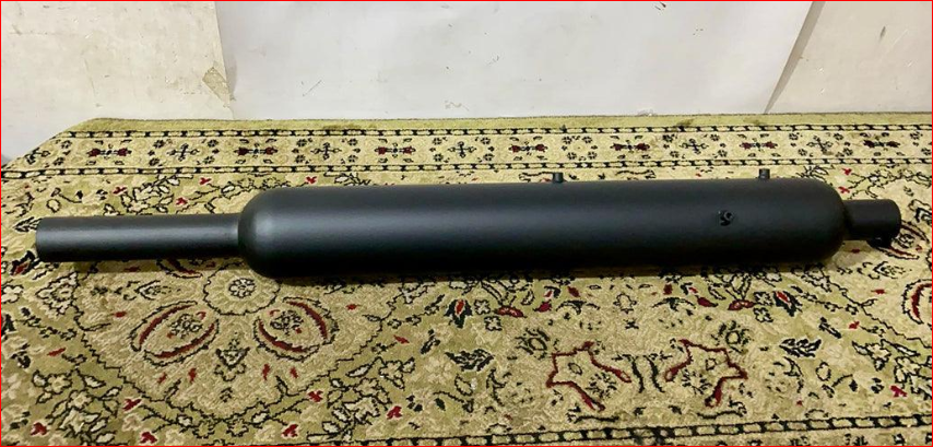 Long Punjab Small Pipe Silencer For classic , Standard ,Electra 350/500 R.E