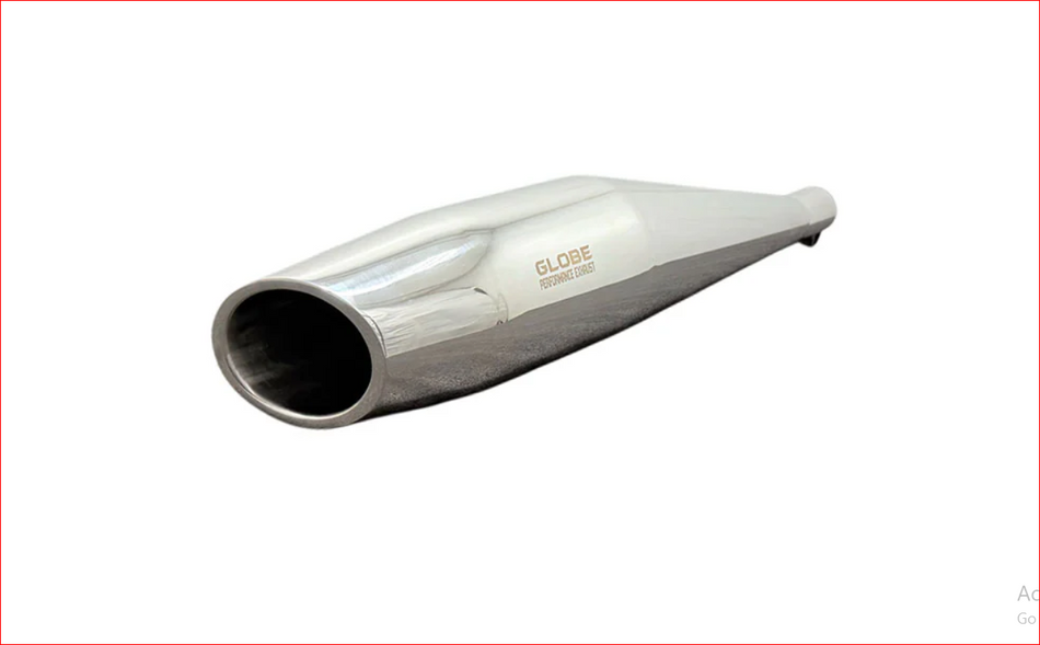 Dolphin Premium Stainless Steel Exhaust For Classic 350 , Standard 350 , Electra 350 SS 304 Grade