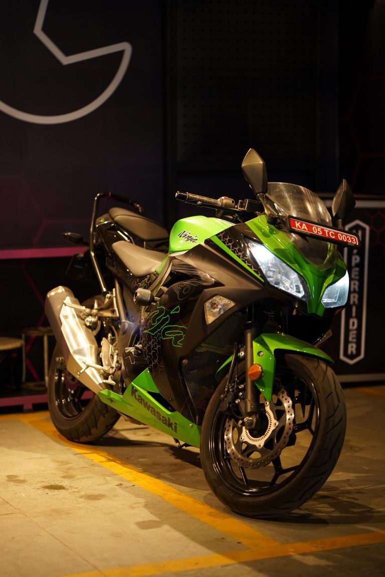 Ninja 300 Frame Sliders from Hyperrider