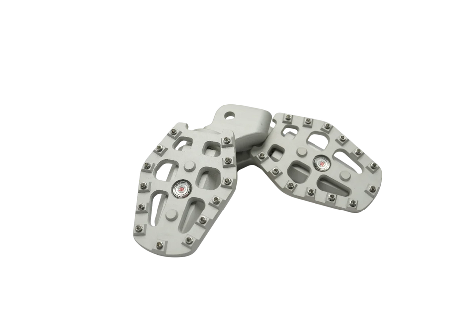 Rider Adjustable Foot Peg silver for R.E. Guerrilla 450