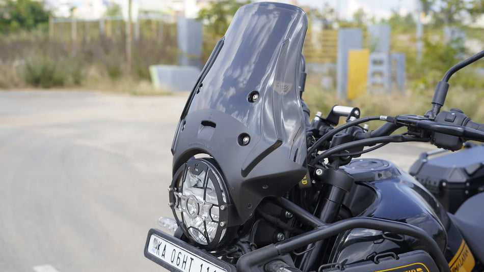 "WANDERER" Premium Touring Windshield for Himalayan 450 - Smoked