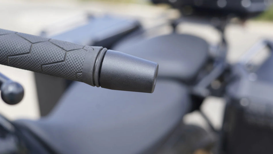 Aluminium Bar End Sliders for Himalayan 450 - Black