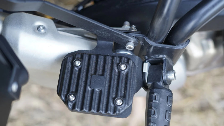 Premium Pillion Footrest with Traction Top for Himalayan 450 (Pair)