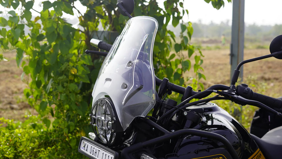 "WANDERER" Premium Touring Windshield for Himalayan 450 - Clear