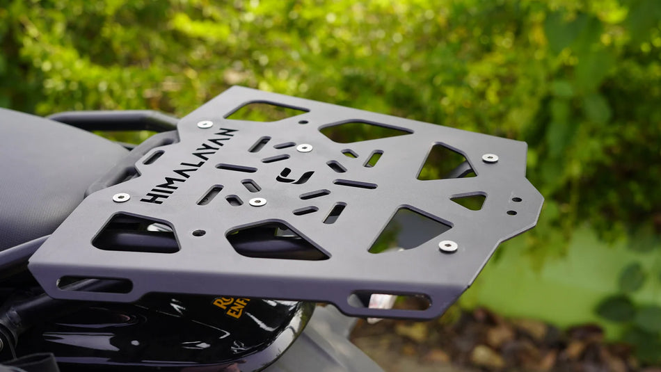 Wider Top Rack with Load Balancer for Himalayan 450