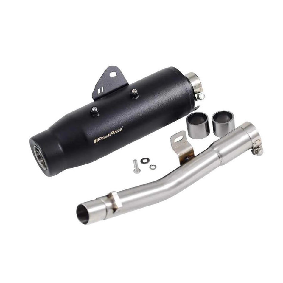 Powerage Exhaust Slip-On Exhaust with de-cat Pipe – OE Type For for RE BEAR 650