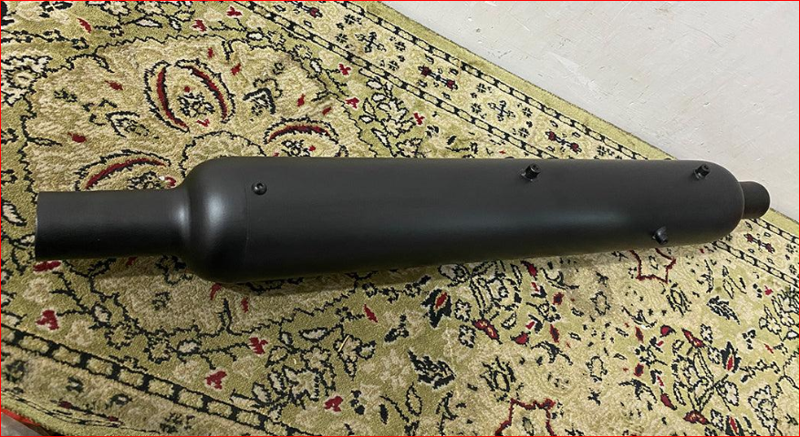Globe Replica Black Silencer For Classic , Standard , Electra 350/500 R.E