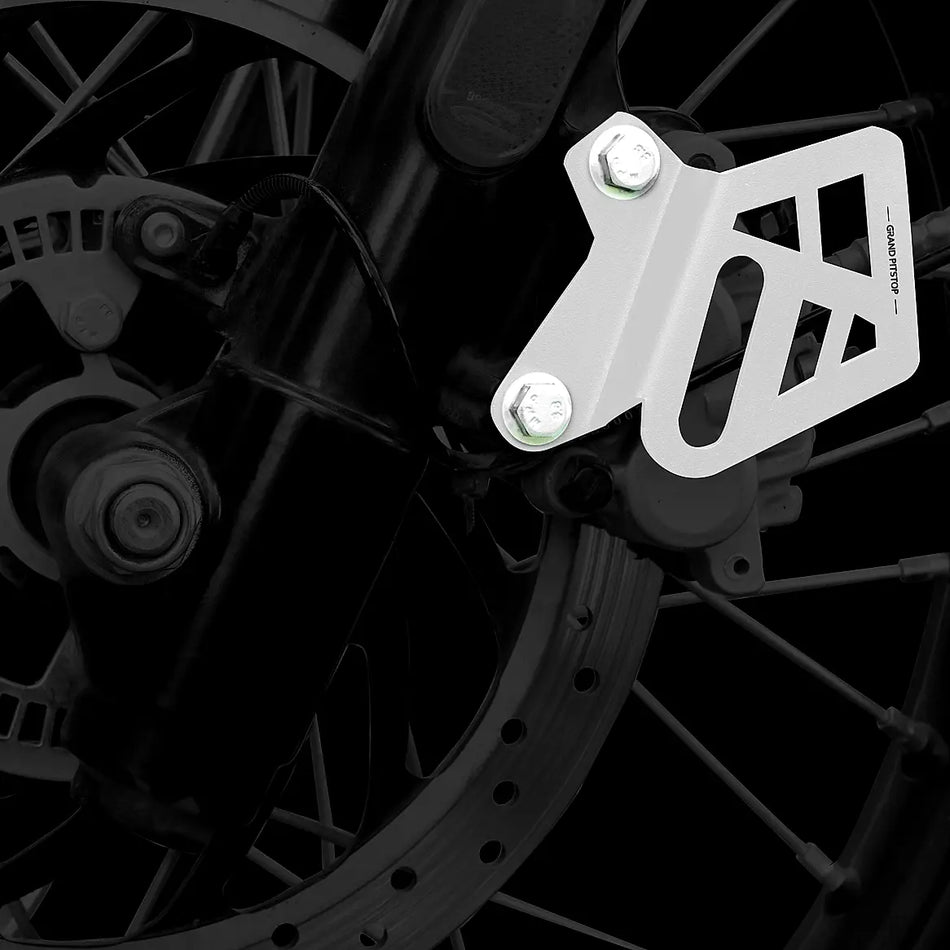 FRONT BRAKE CALIPER COVER SLIVER FOR SCRAM 411