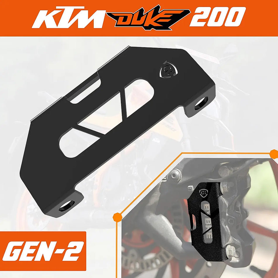 FRONT BRAKE CALIPER COVER BLACK  FOR KTM DUKE 200 GEN 2