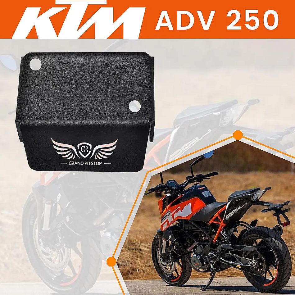 FRONT FLUID RESERVOIR CAP BLACK FOR ADVENTURE 250