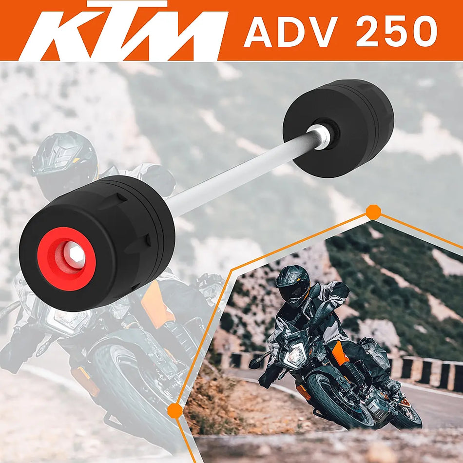 FRONT FORK SLIDER FOR KTM ADVENTURE 250 BLACK
