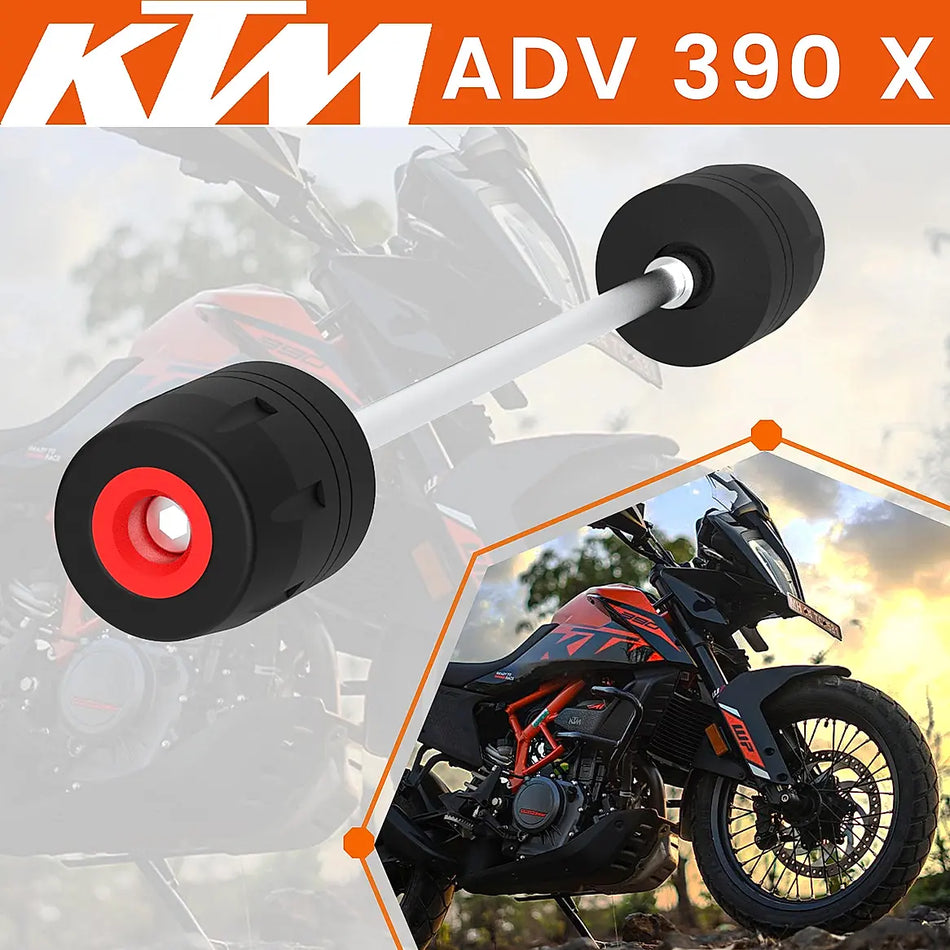 FRONT FORK SLIDER BLACK FOR KTM  ADVENTURE 390X