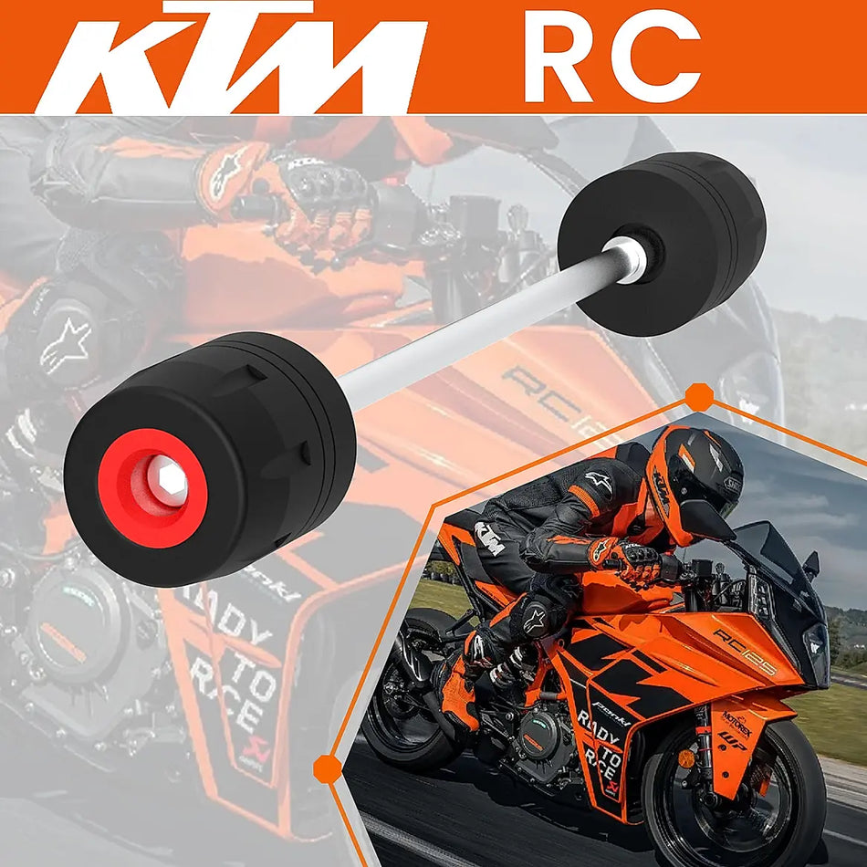 FRONT FORK SLIDER FOR KTM RC BLACK