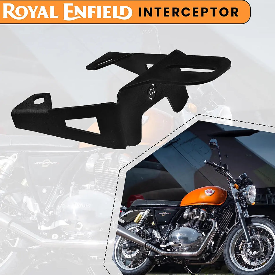 FOG LIGHT MOUNT Black for INTERCEPTOR 650
