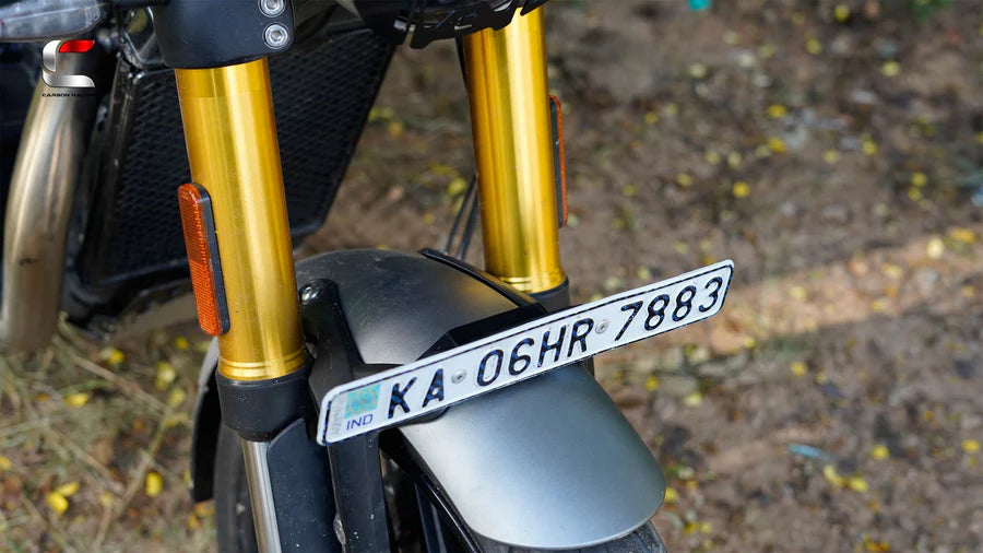 Fender Number Plate Mount for Triumph Speed 400 / T4