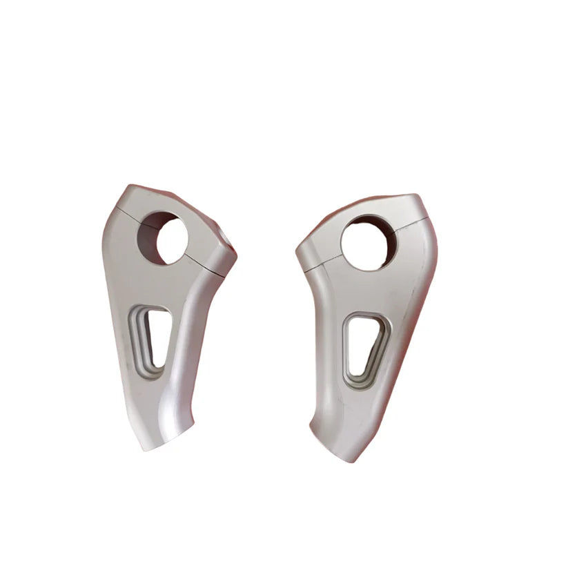 Handlebar Riser - Silver Interceptor -650