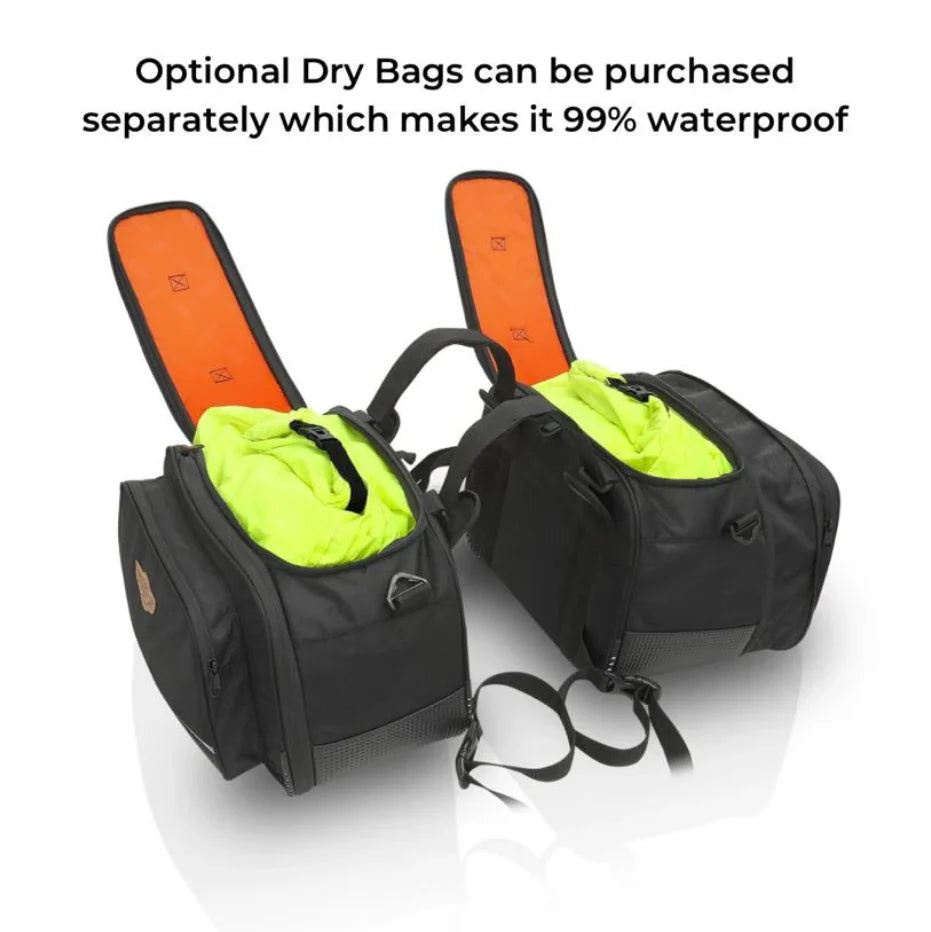 Combo 16 Stallion 50L Saddle Bag + Shark Universal 28L Tank Bag
