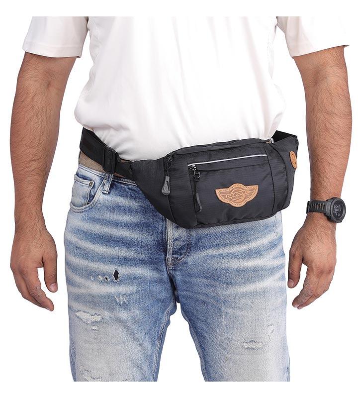 Kato Waist Pouch (Charcoal Black)