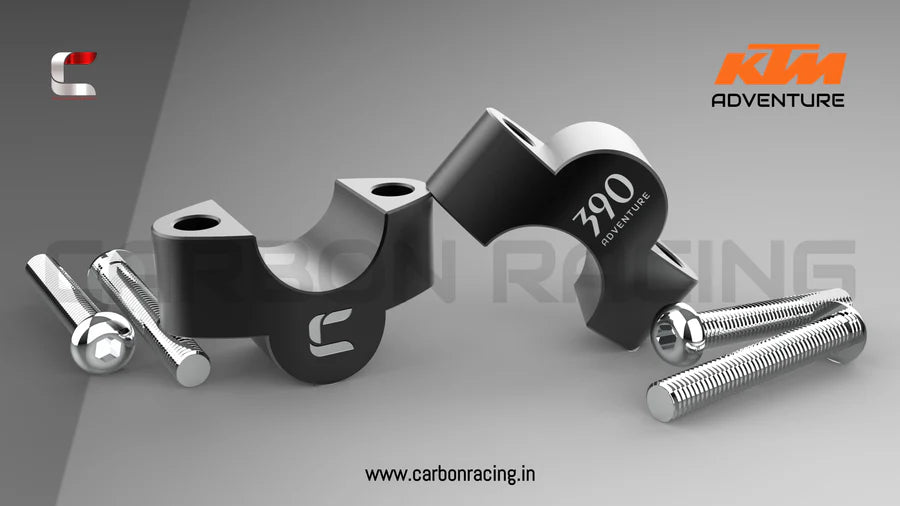 Straight Handlebar Risers for 390 Adventure - 22mm