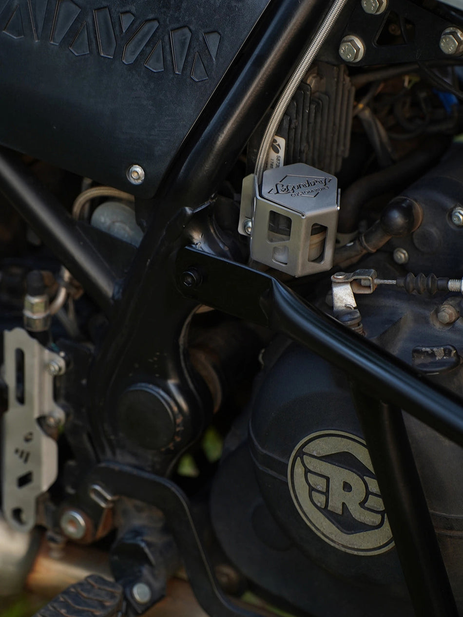 LCB HIMALAYAN REAR BRAKE FLUID CAP SS
