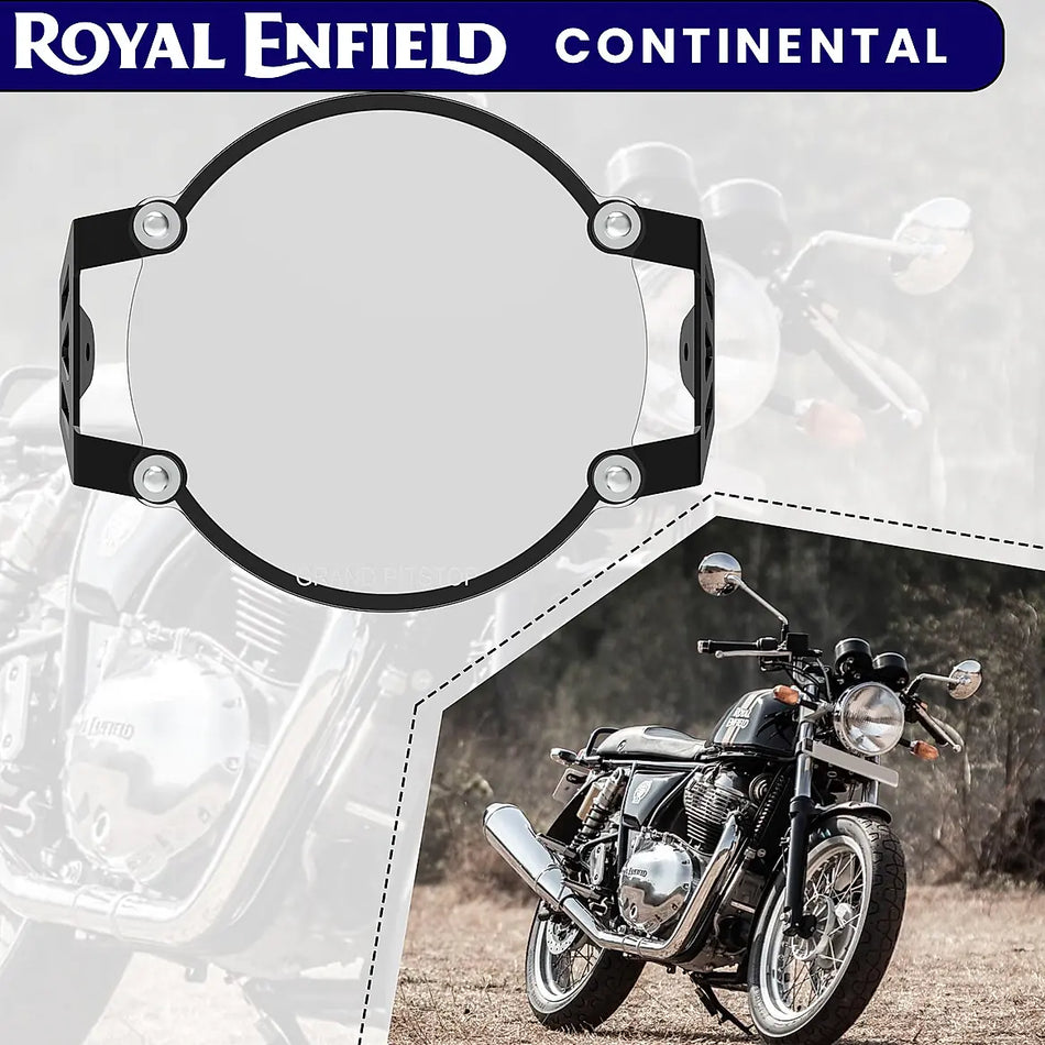 HEADLIGHT GUARD - BLACK FOR  CONTINENTAL GT 650