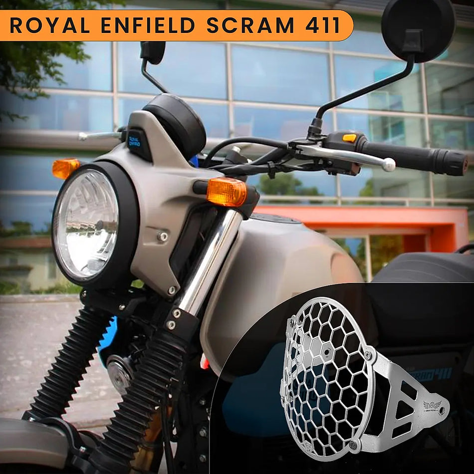 HEADLIGHT GRILL SLIVER FOR SCRAM 411