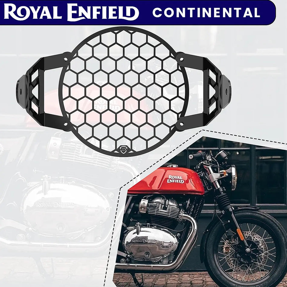 HEADLIGHT GRILL BLACK FOR CONTINENTAL GT 650