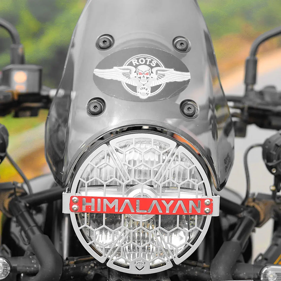 Headlight Grill for  Himalayan 450 - Silver