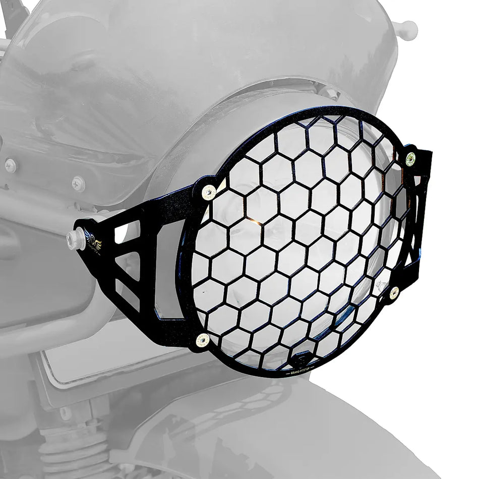 Headlight Grill For  Himalayan 411 - BS4-BS6 Model (2019-2021) - BLACK